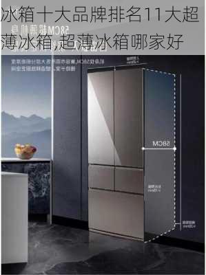 冰箱十大品牌排名11大超薄冰箱,超薄冰箱哪家好