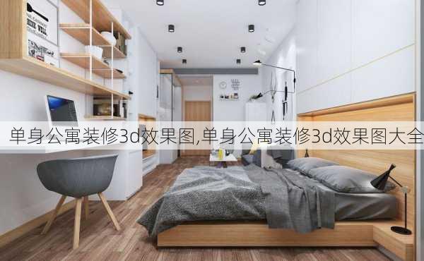 单身公寓装修3d效果图,单身公寓装修3d效果图大全